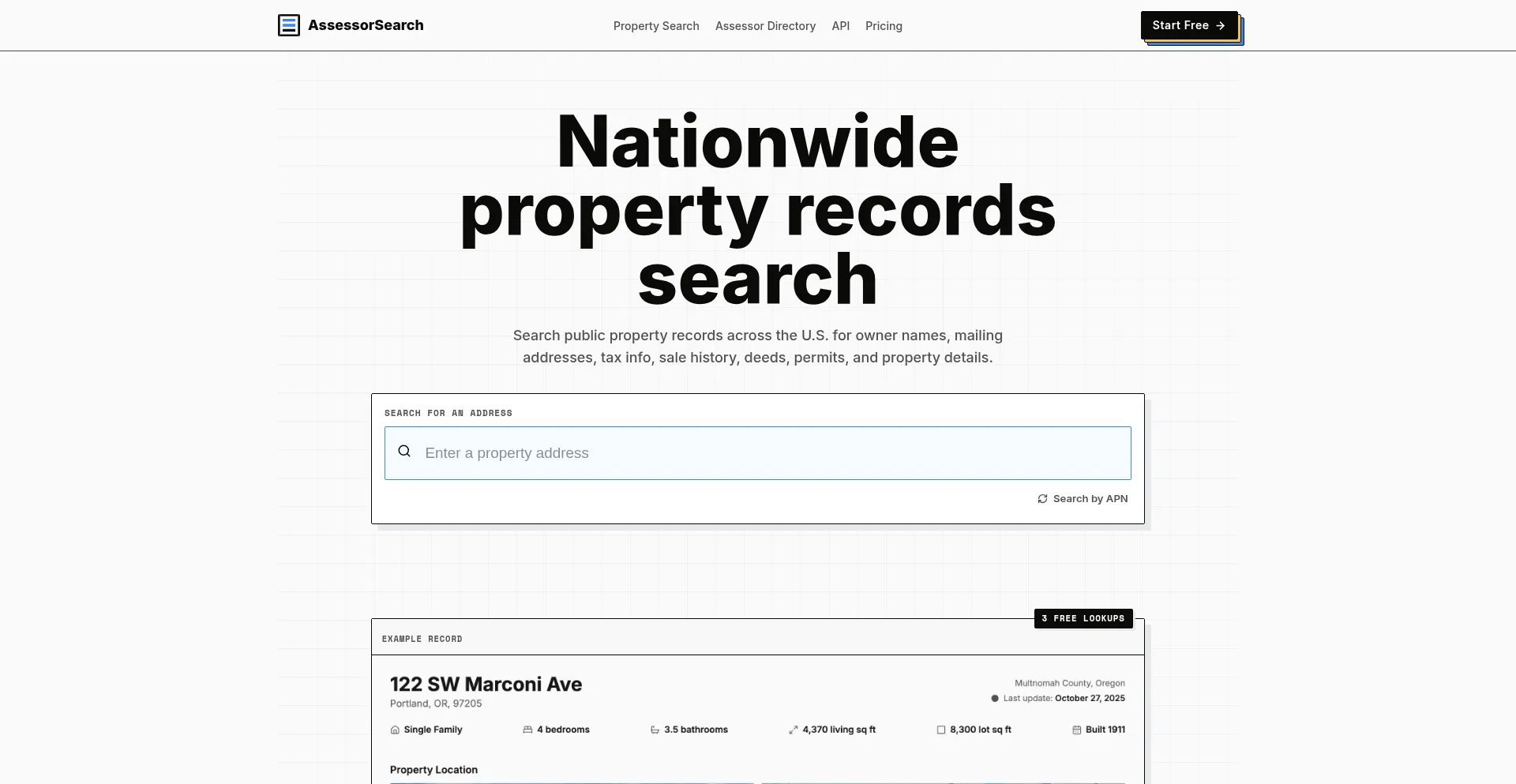 Assessorsearch.com