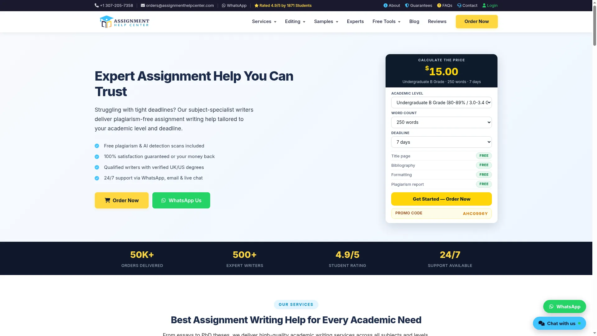 Assignmenthelpcenter.com