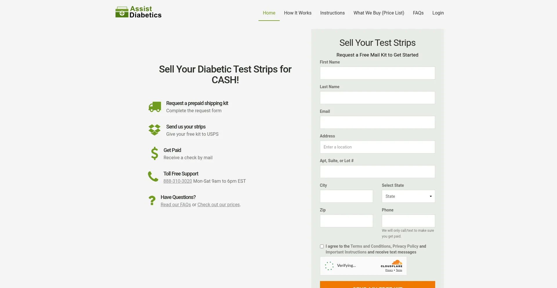 Assistdiabetics.com é Seguro e Confiável?