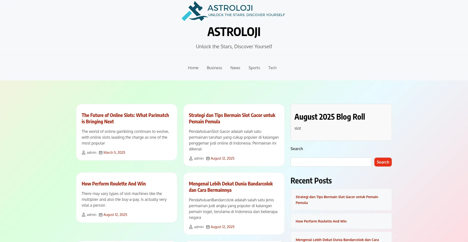 Website screenshot of Astroloji.vip