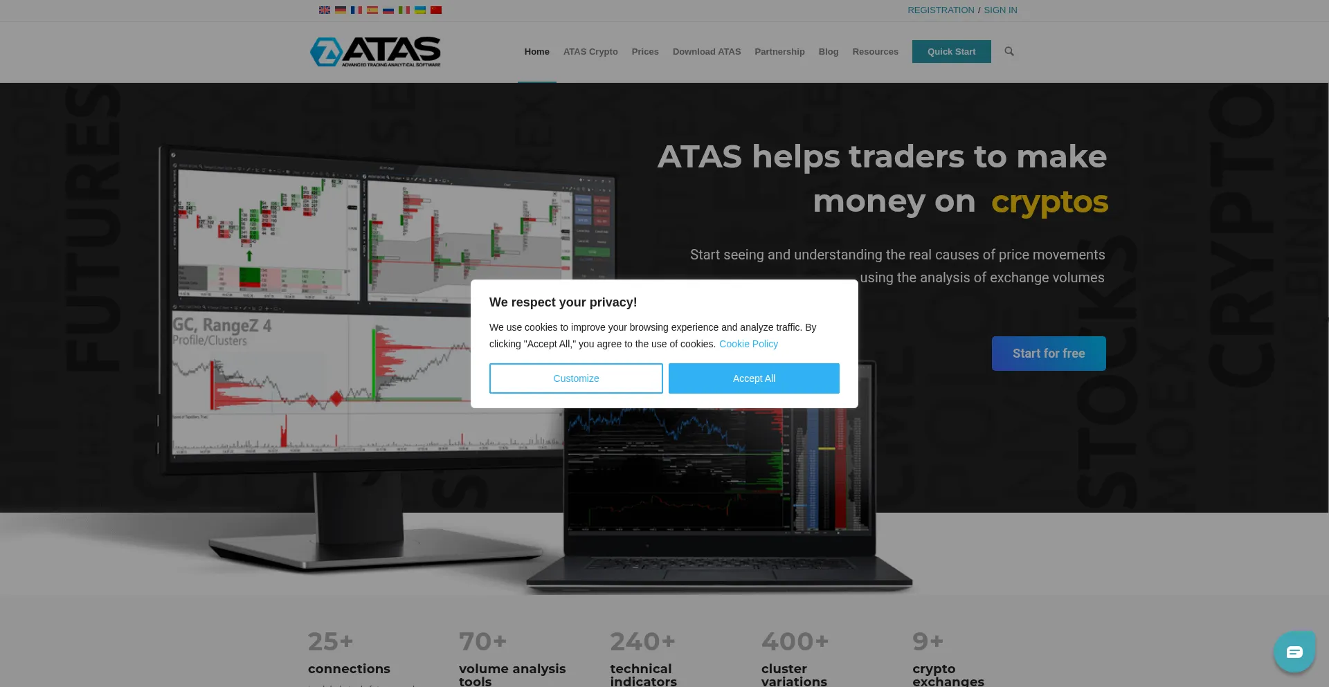 Atas.net Screenshot