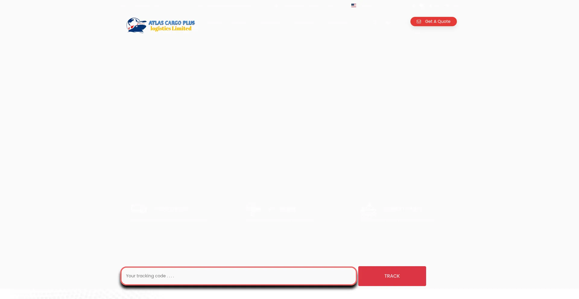 Atlascargoplus.com Screenshot