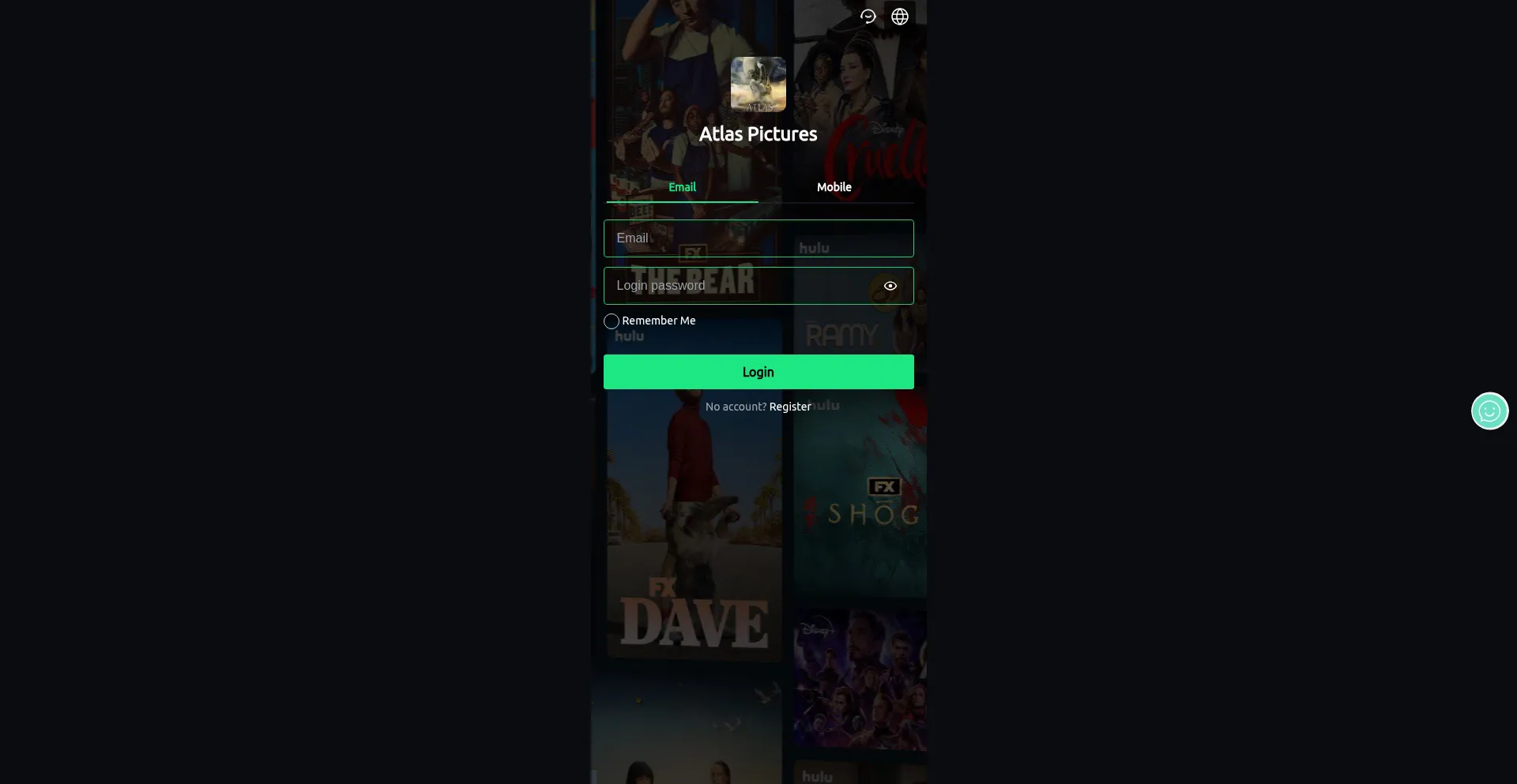 Website screenshot of Atlasusd.vip