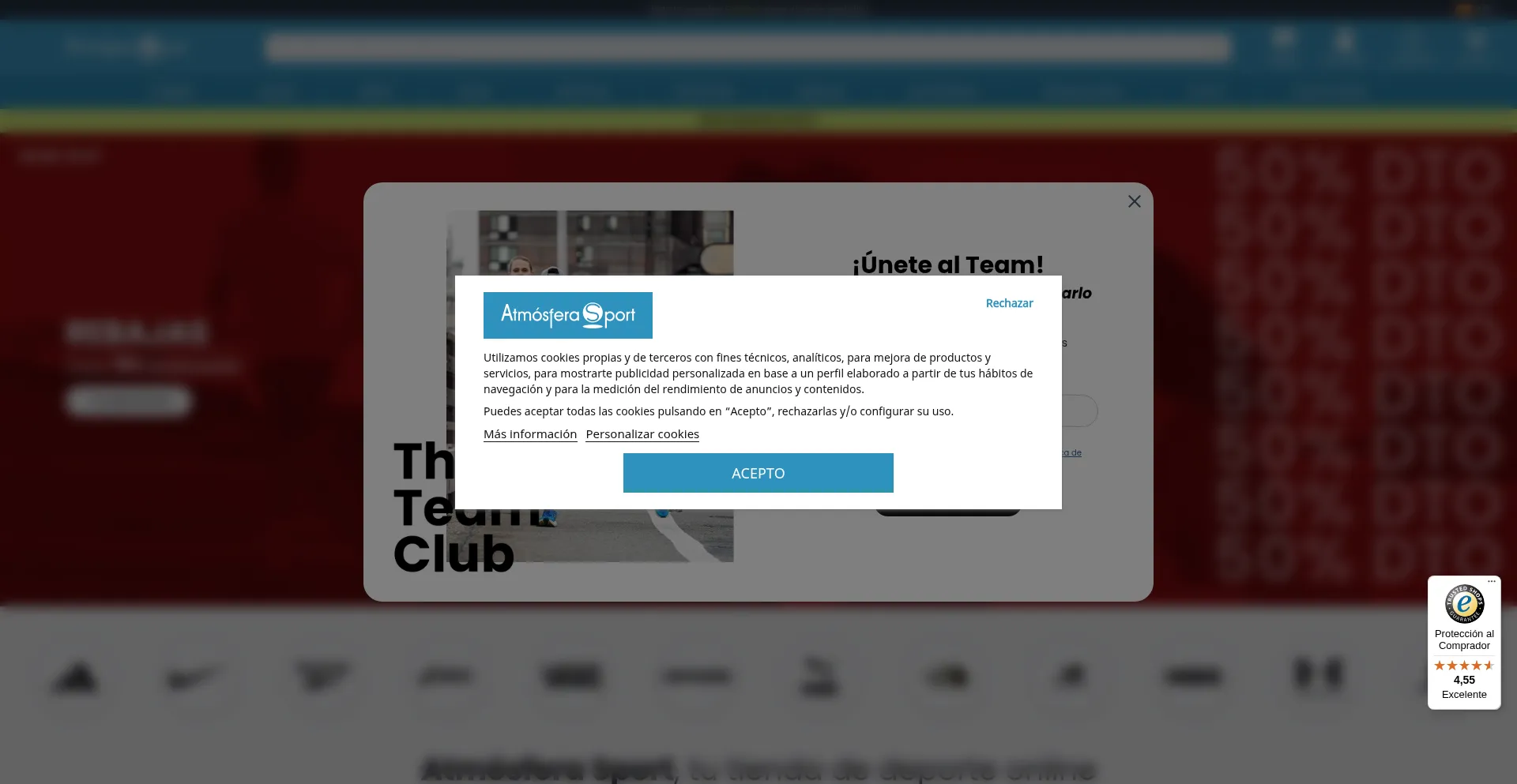 Atmosferasport.es é Seguro e Confiável?