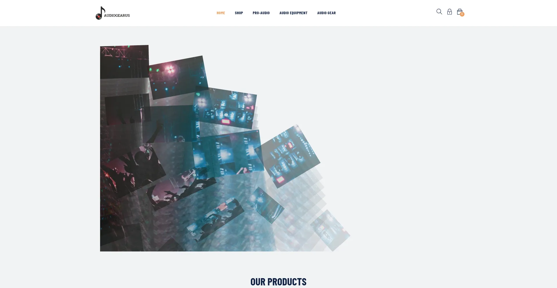 Audiogearus.com Screenshot