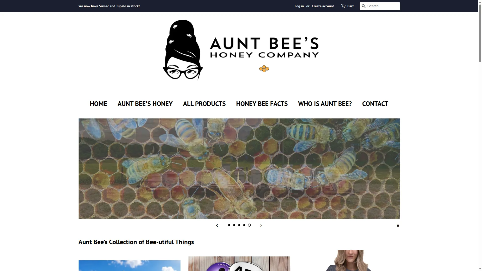 Auntbeeshoney.com