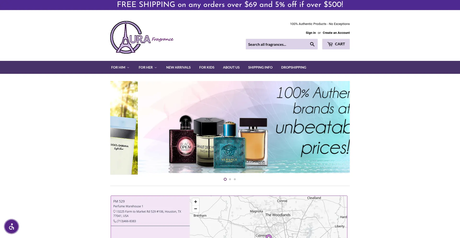 Aurafragrance.com é Seguro e Confiável?