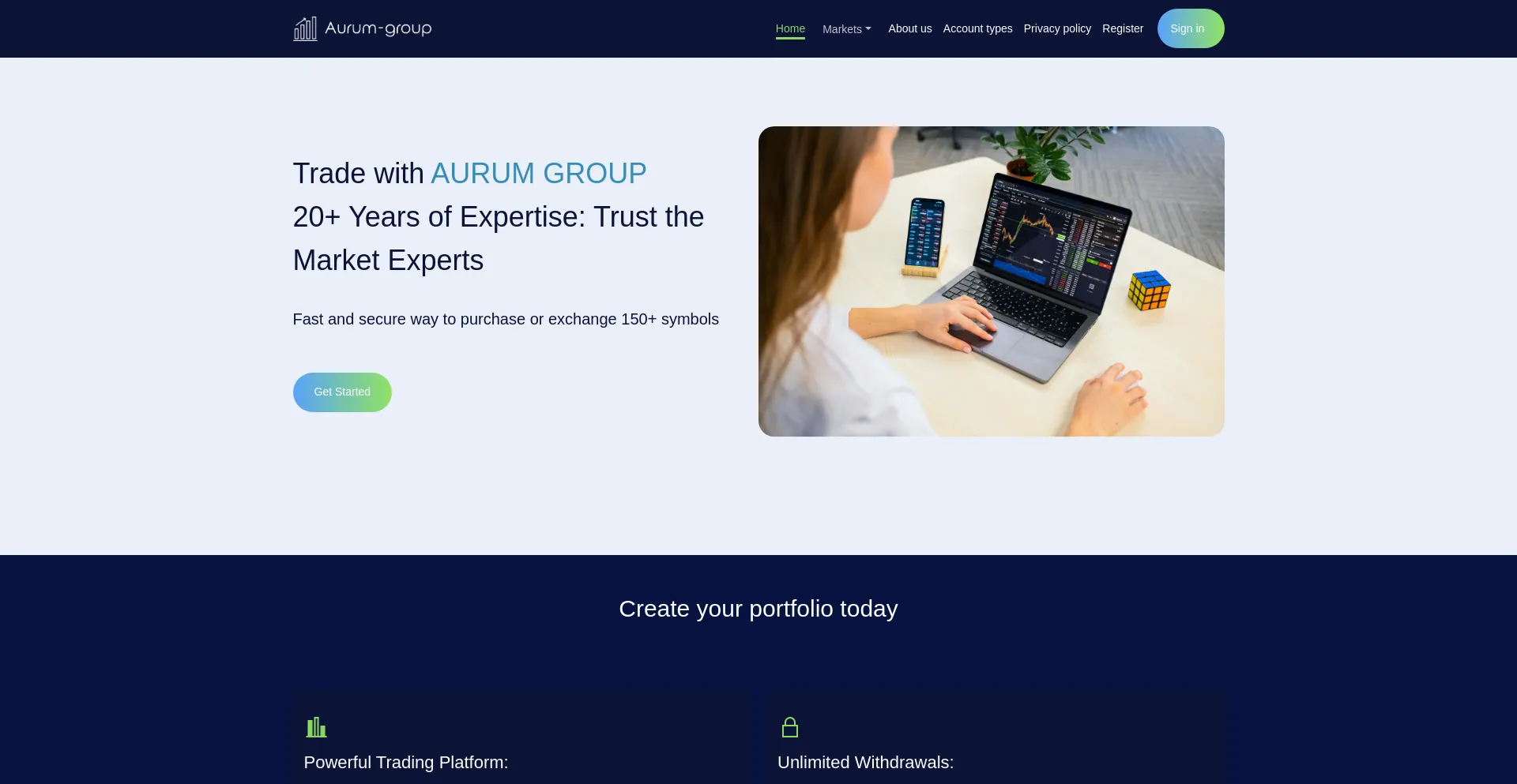 Aurum-group.co é Seguro e Confiável?