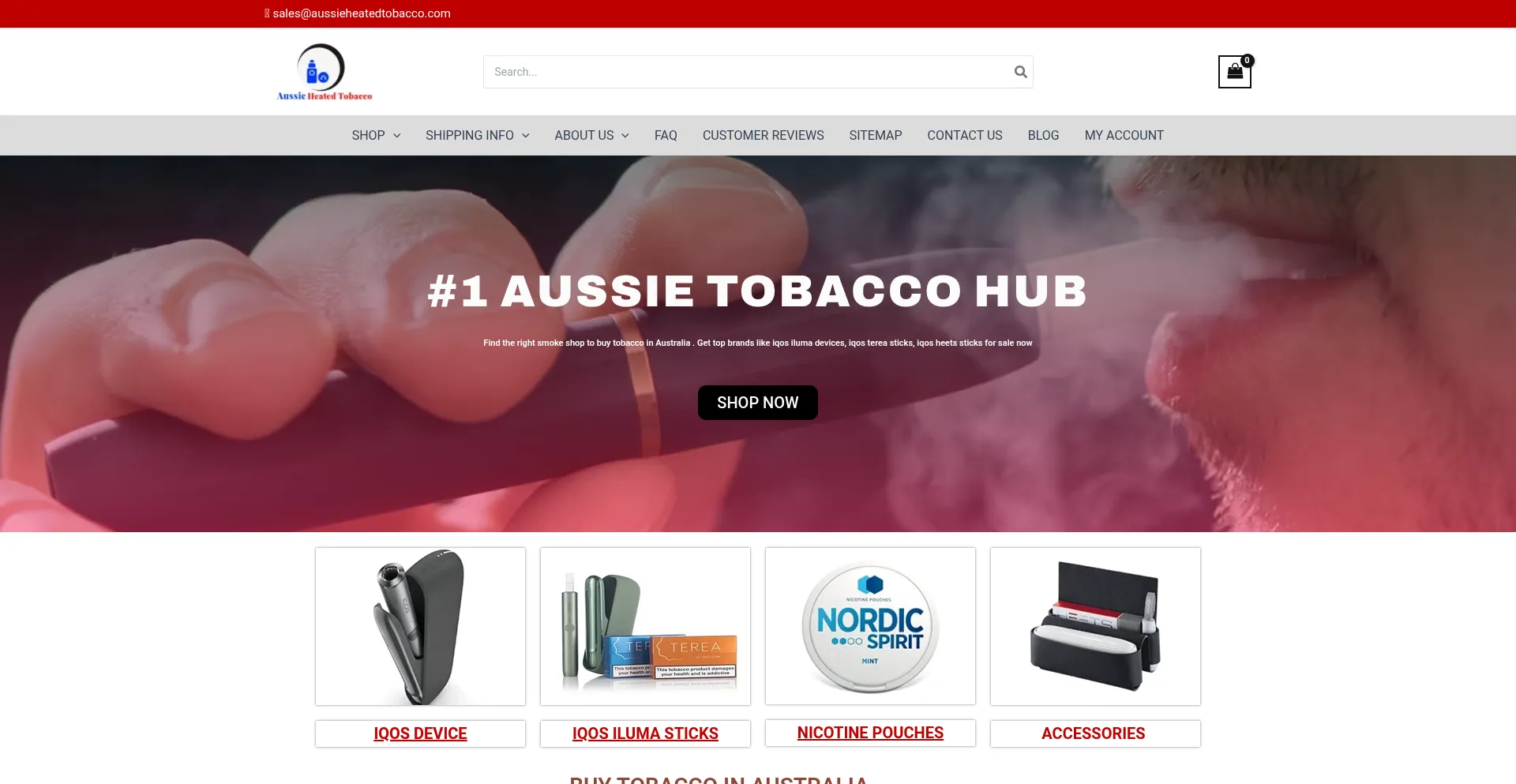 Aussieheatedtobacco.com é Seguro e Confiável?