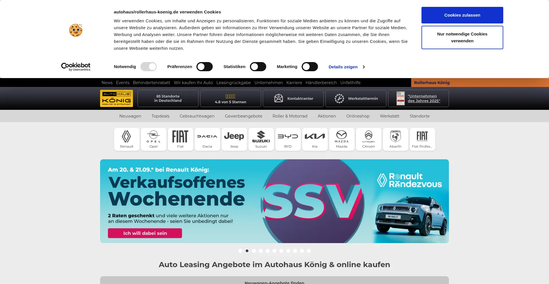 Autohaus-koenig.de é Seguro e Confiável?