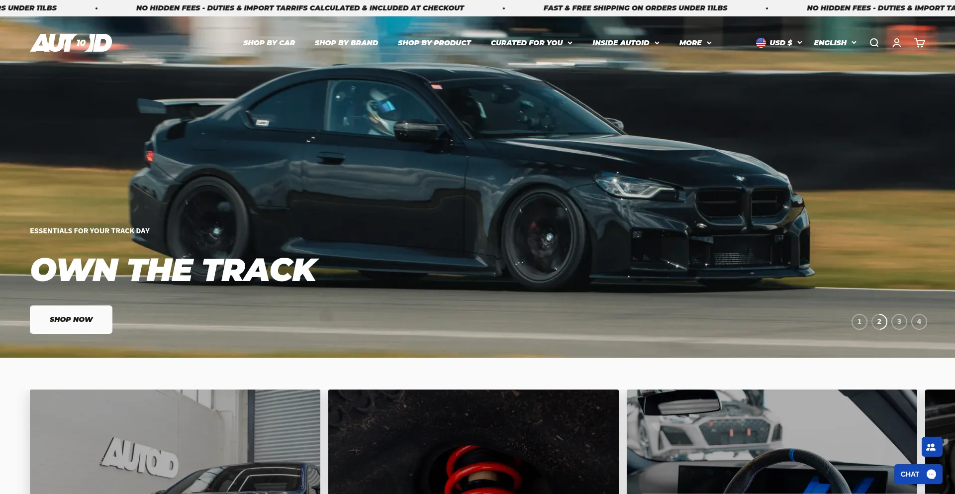 Website screenshot of Autoid.co