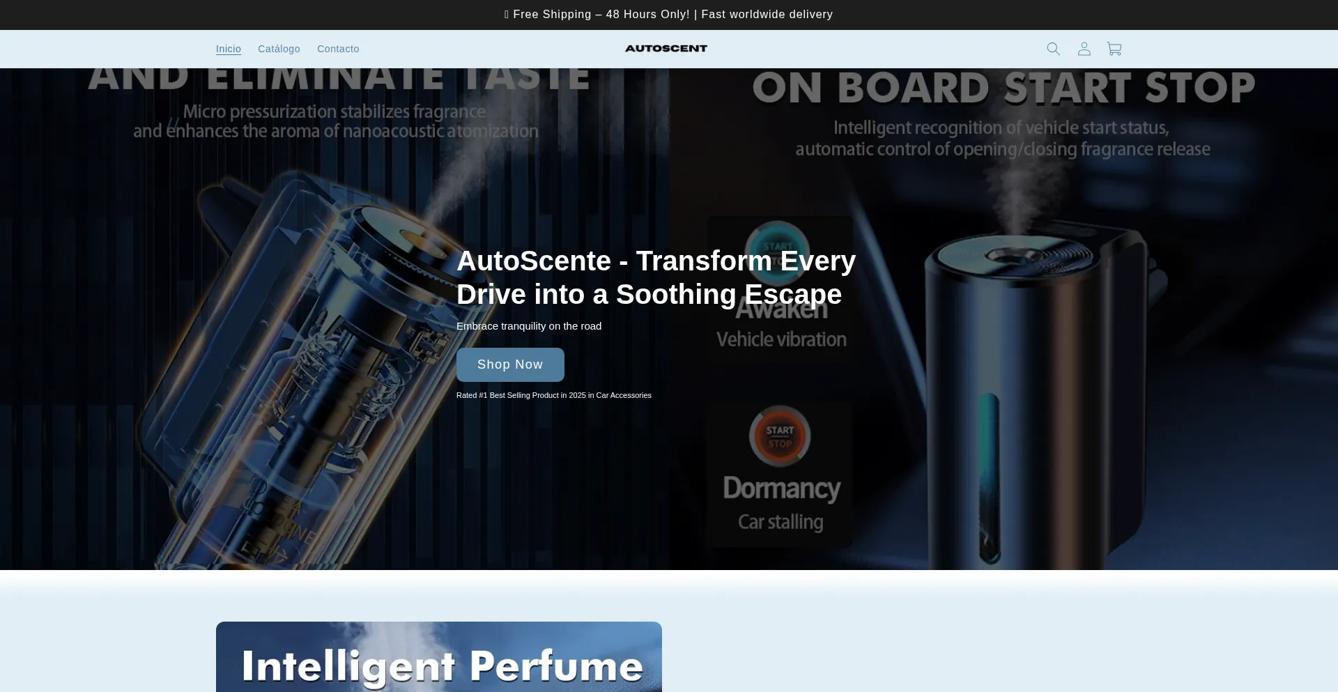 Autoscent-store.myshopify.com é Seguro e Confiável?