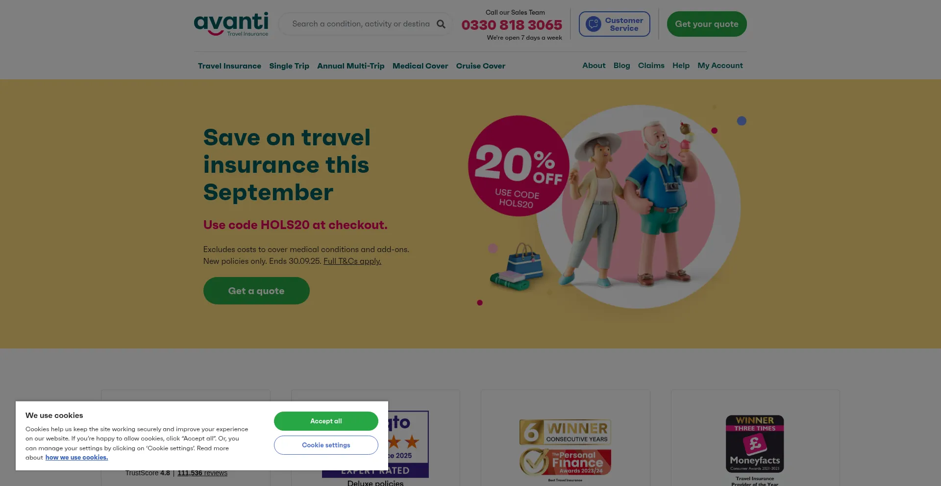 Avantitravelinsurance.co.uk é Seguro e Confiável?