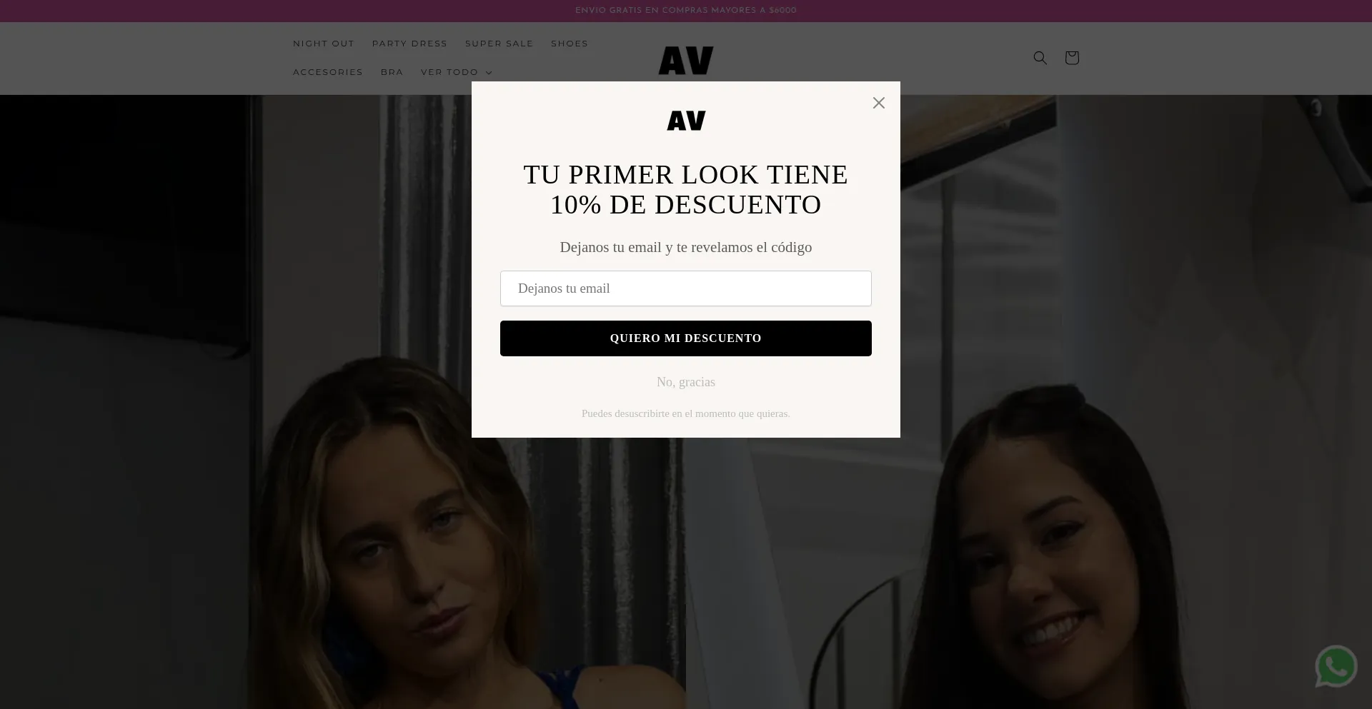 Website screenshot of Avuruguay.com.uy