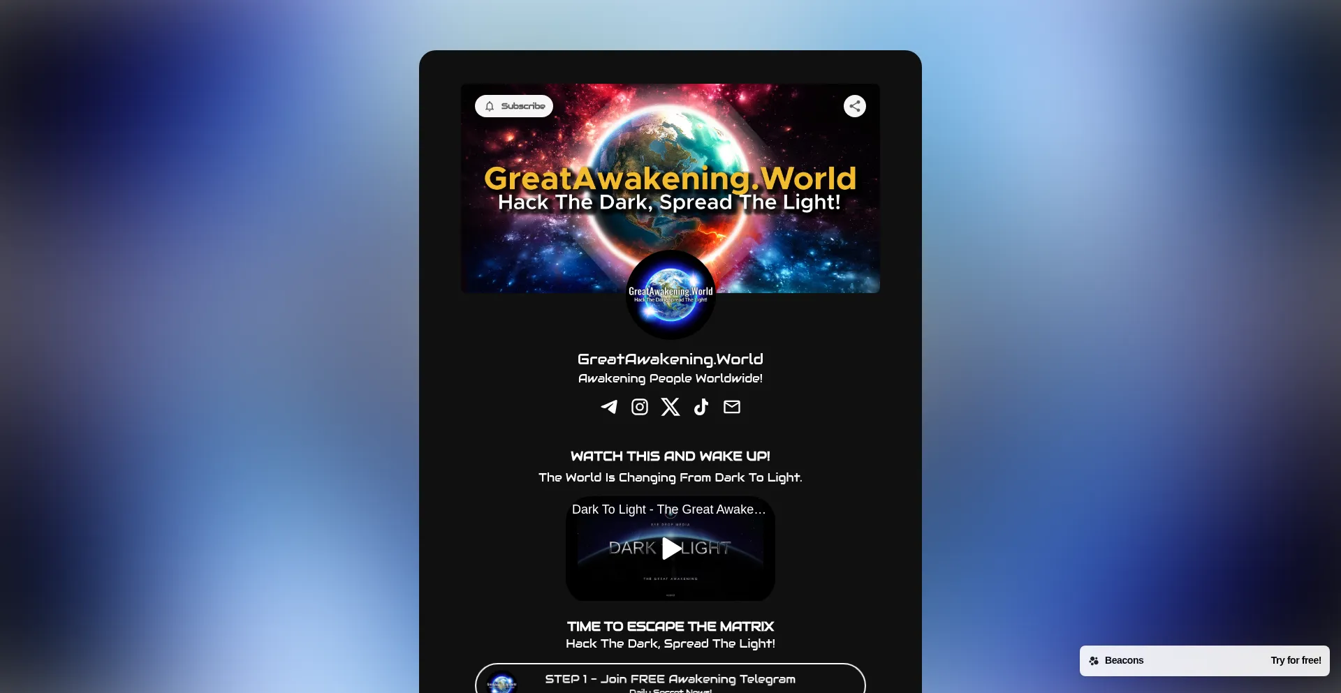 Awakeningmatrix.com é Seguro e Confiável?