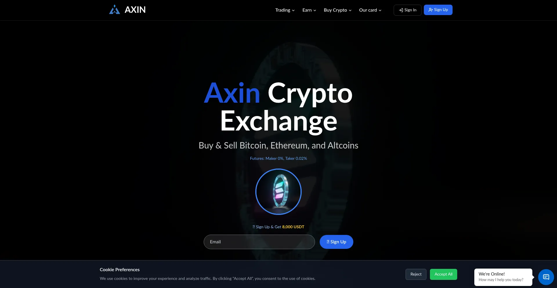 Axinexchange.com é Seguro e Confiável?