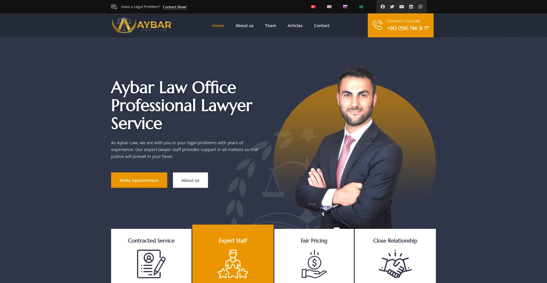 Aybarhukukburosu.com é Seguro e Confiável?