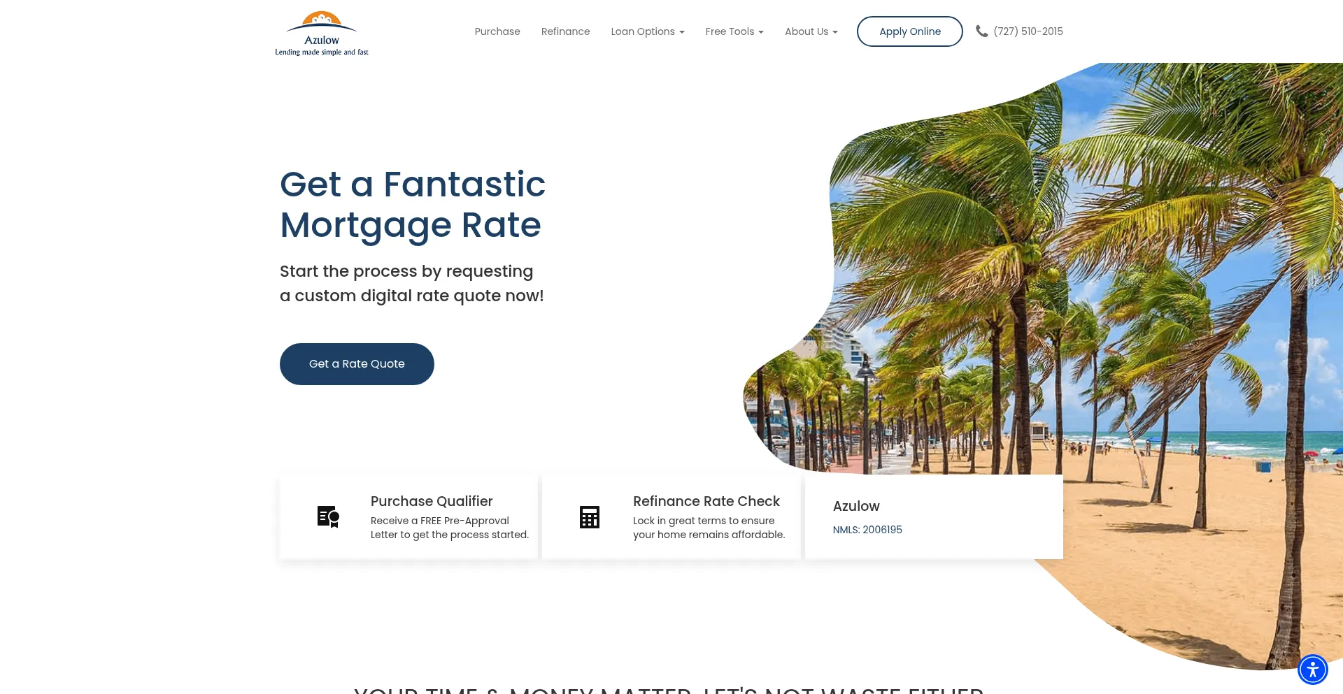 Azulow.com Screenshot