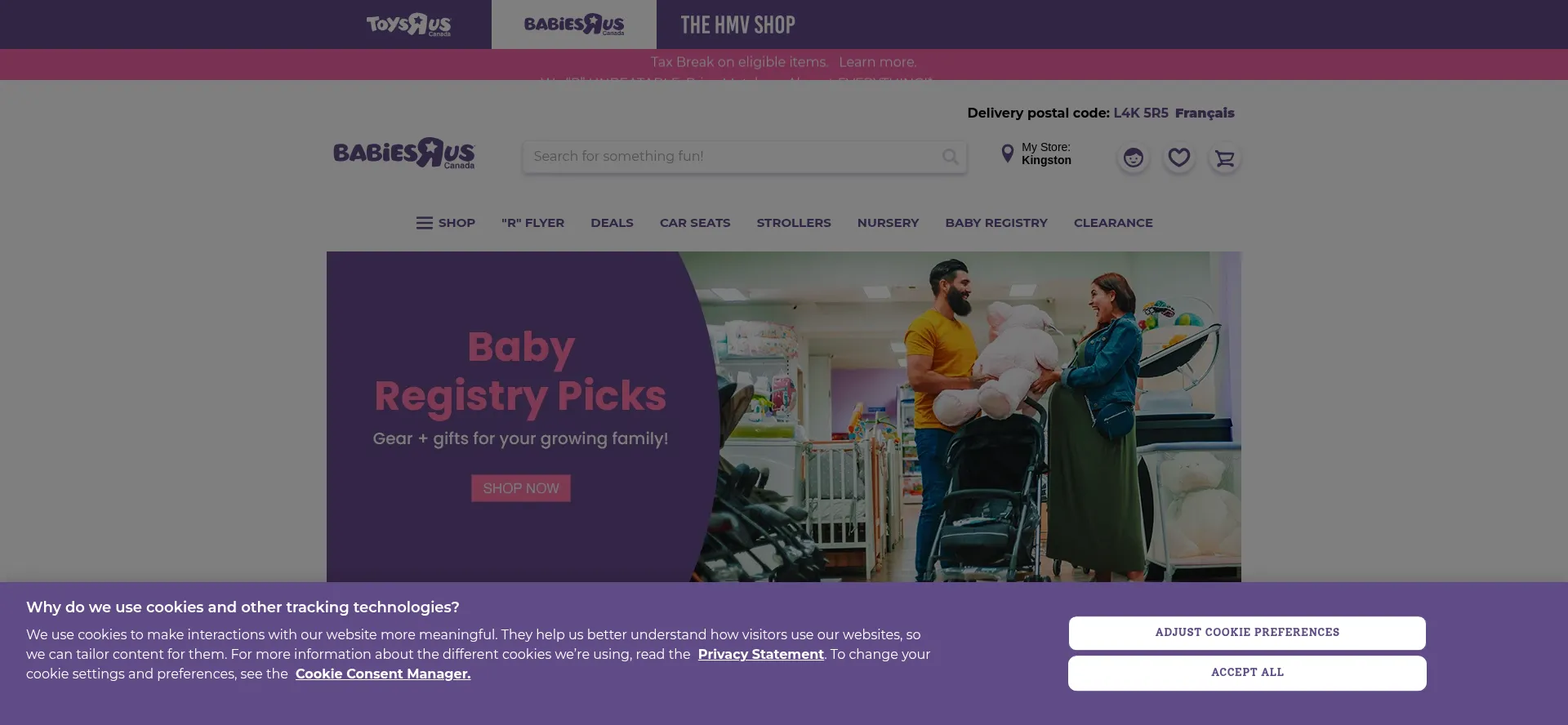 Babiesrus.ca é Seguro e Confiável?