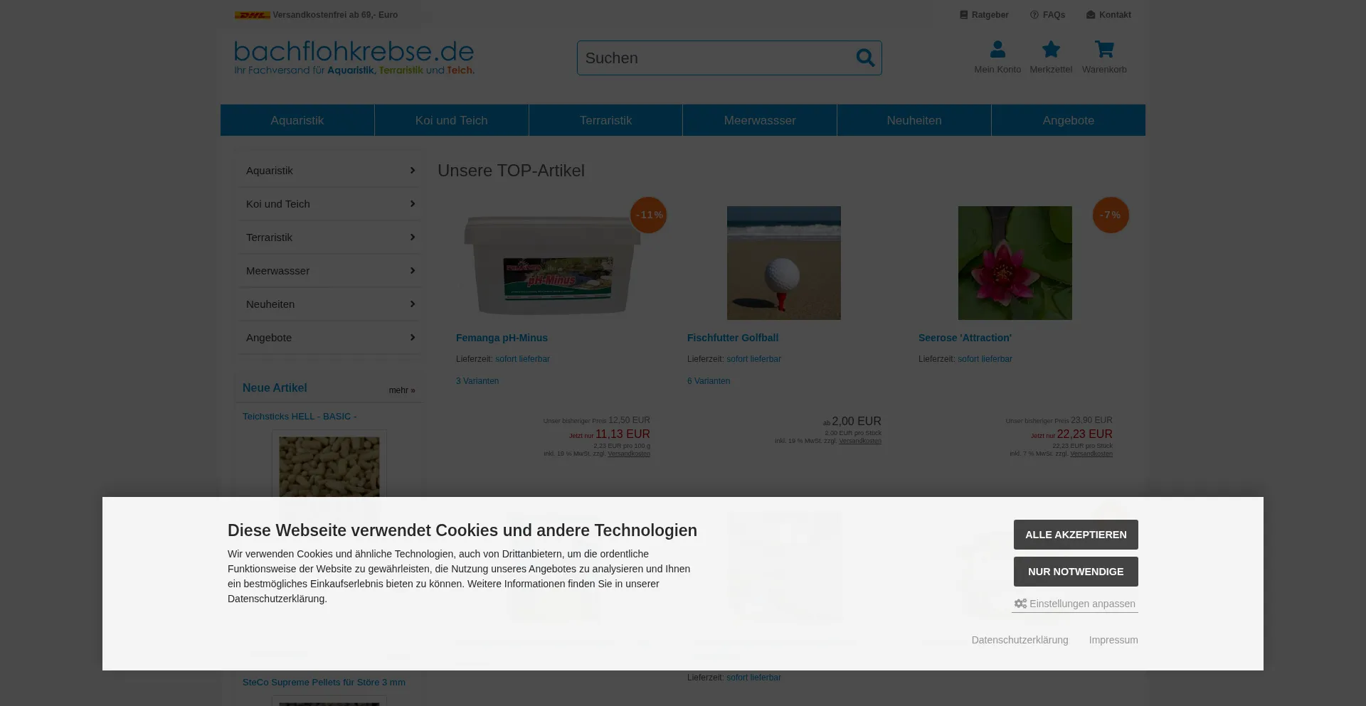 Bachflohkrebse.de é Seguro e Confiável?