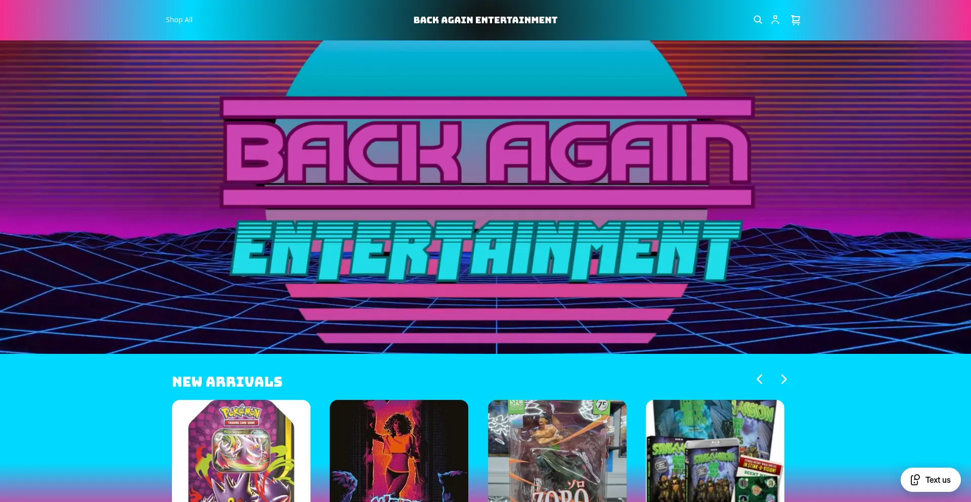 Backagainentertainment.com