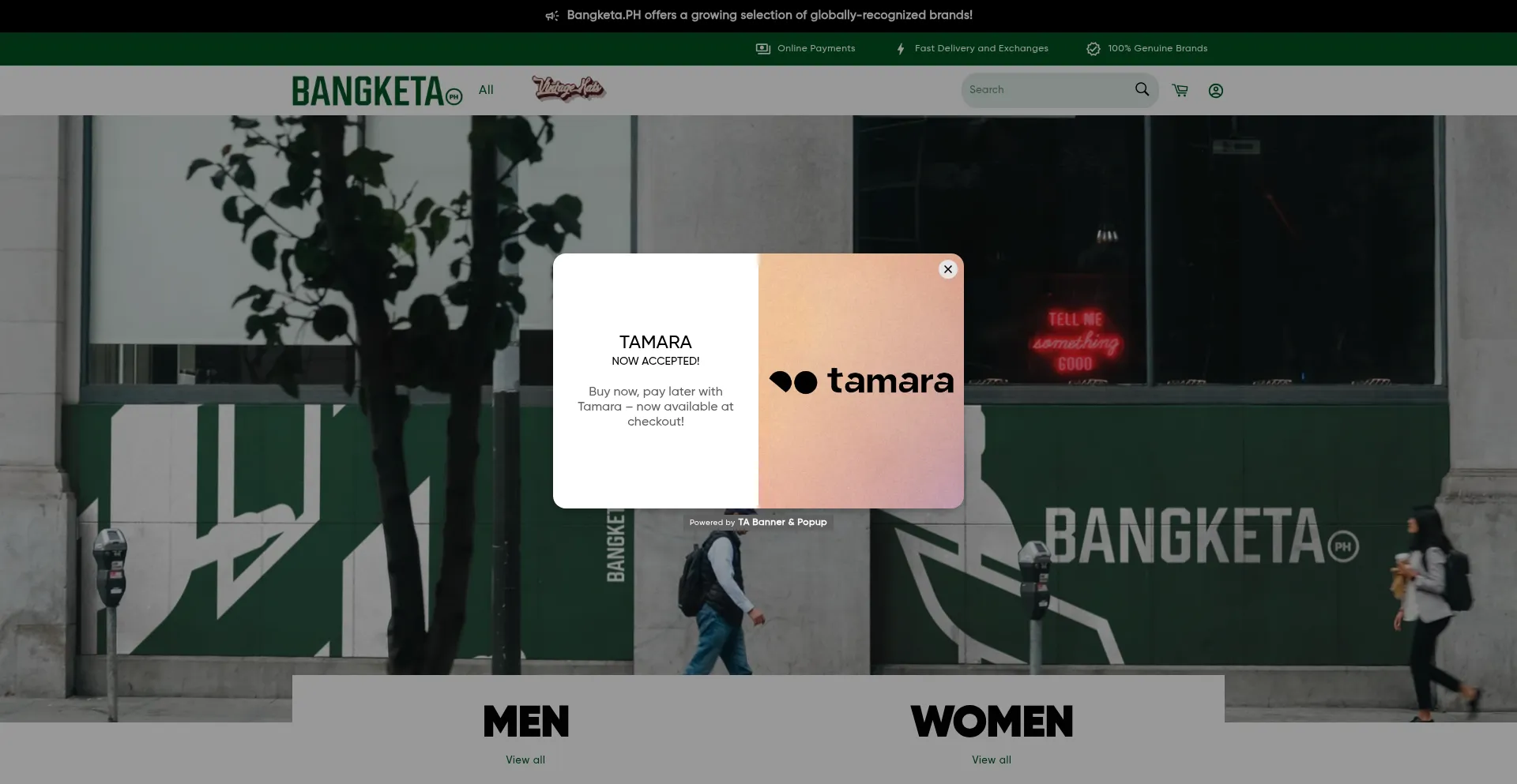 Bangketa.ph Screenshot