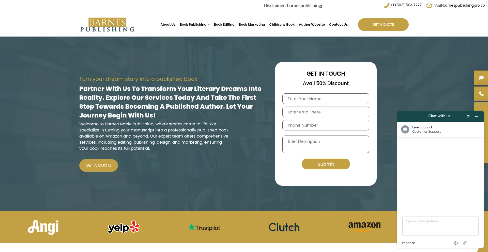 Barnespublishingpro.co é Seguro e Confiável?