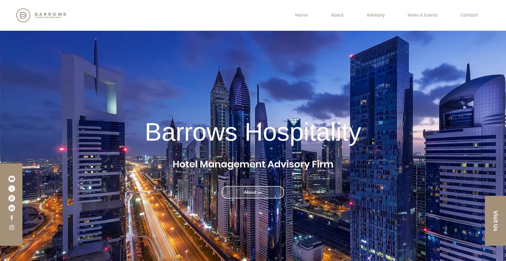 Barrowshospitality.com Screenshot