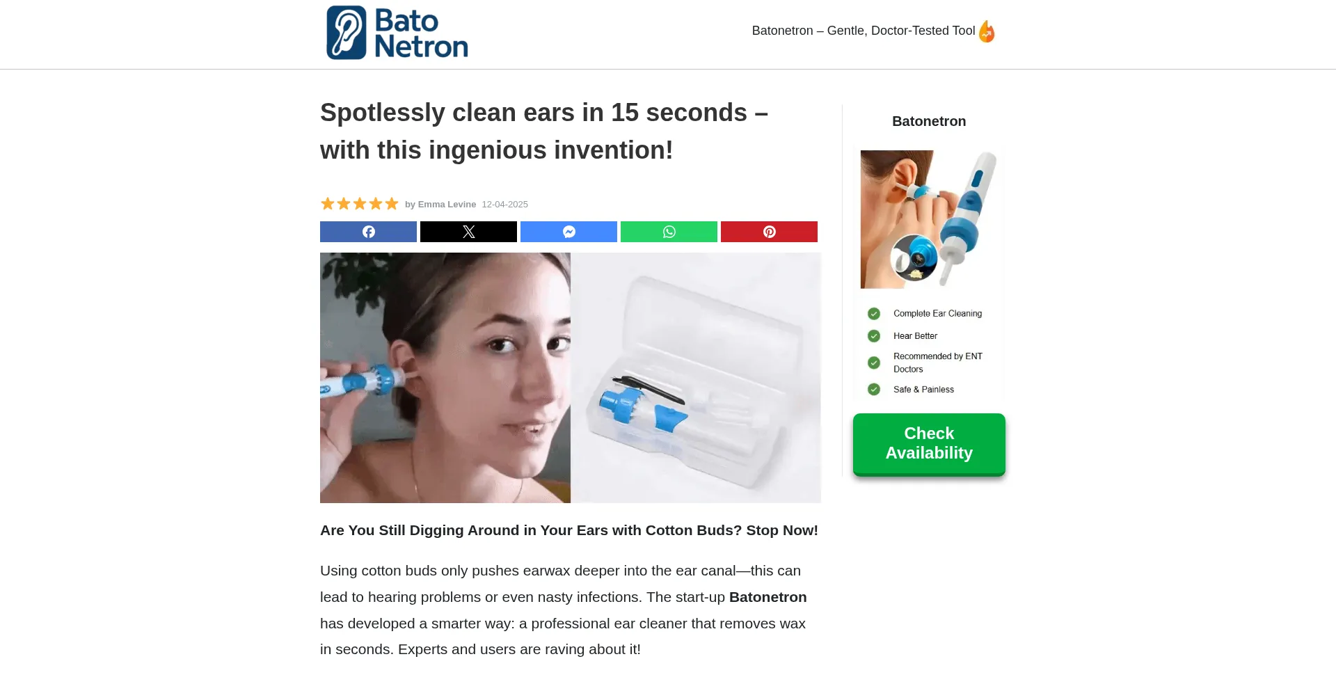 Batonetronearcleaner.com