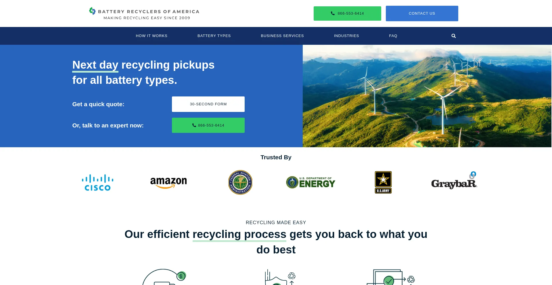 Batteryrecyclersofamerica.com