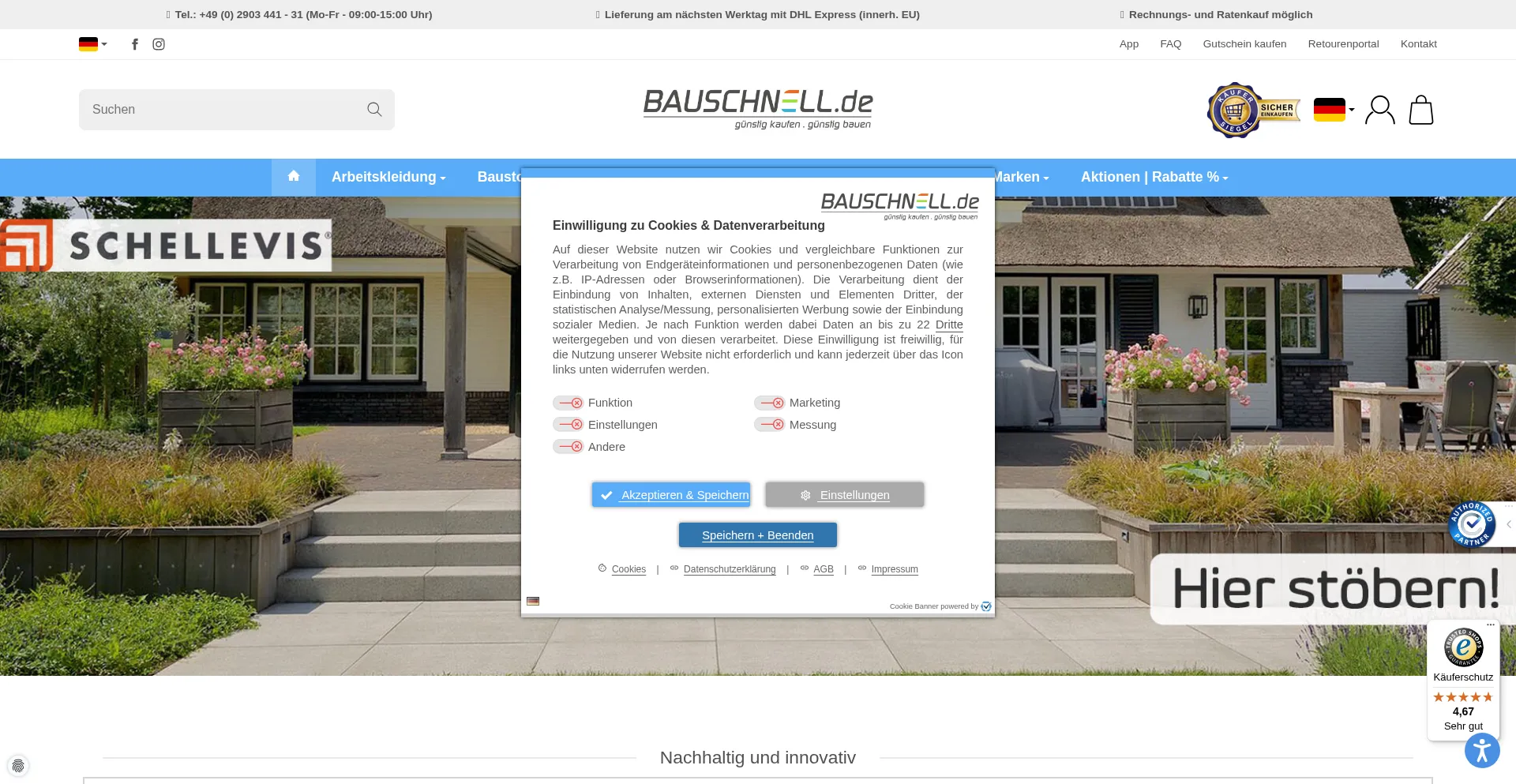 Bauschnell.de é Seguro e Confiável?