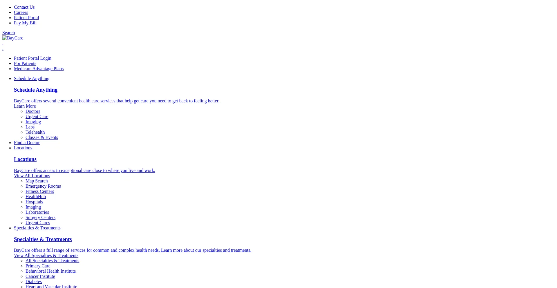 Baycareplus.org Screenshot