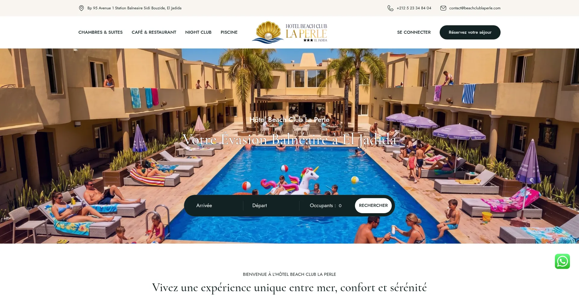 Beachclublaperle.com