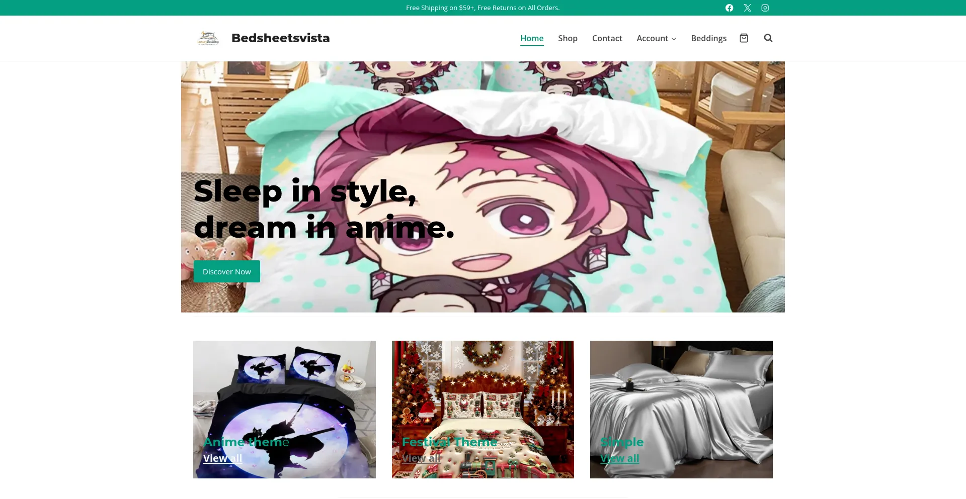 Bedsheetsvista.com