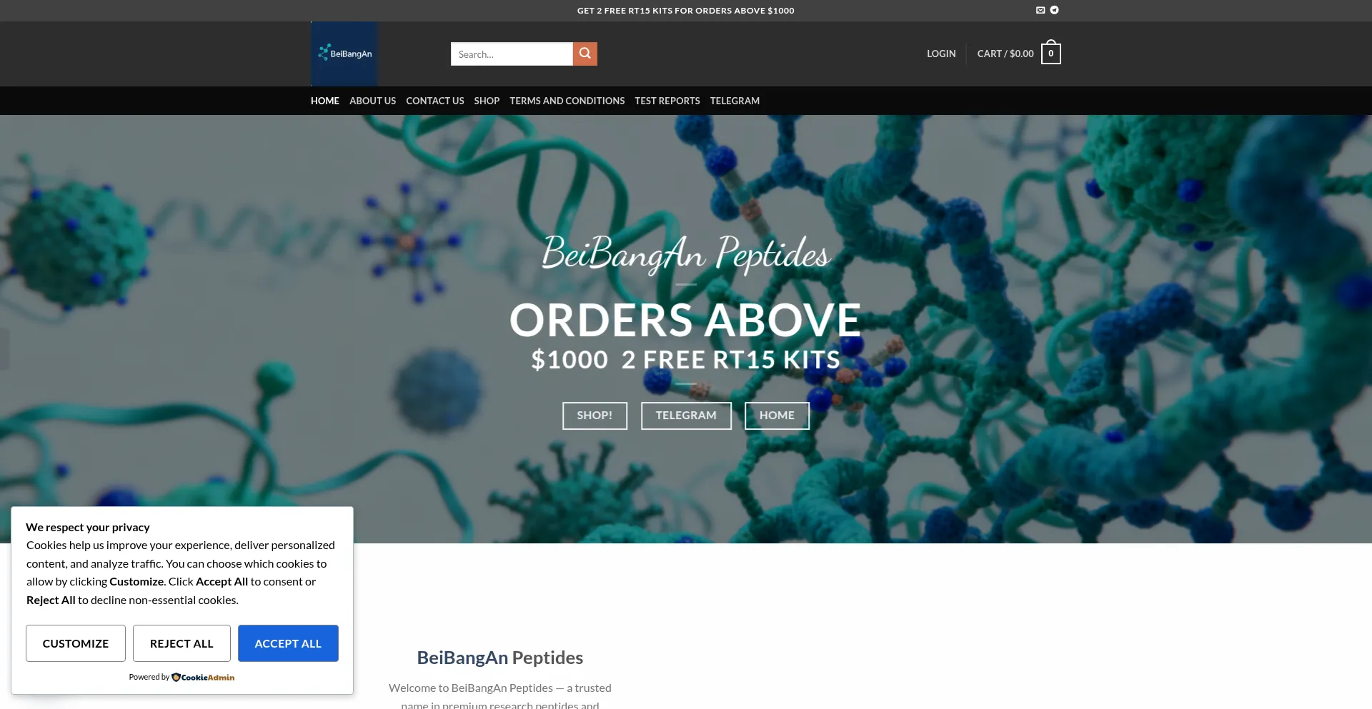 Beibanganpeptides.com