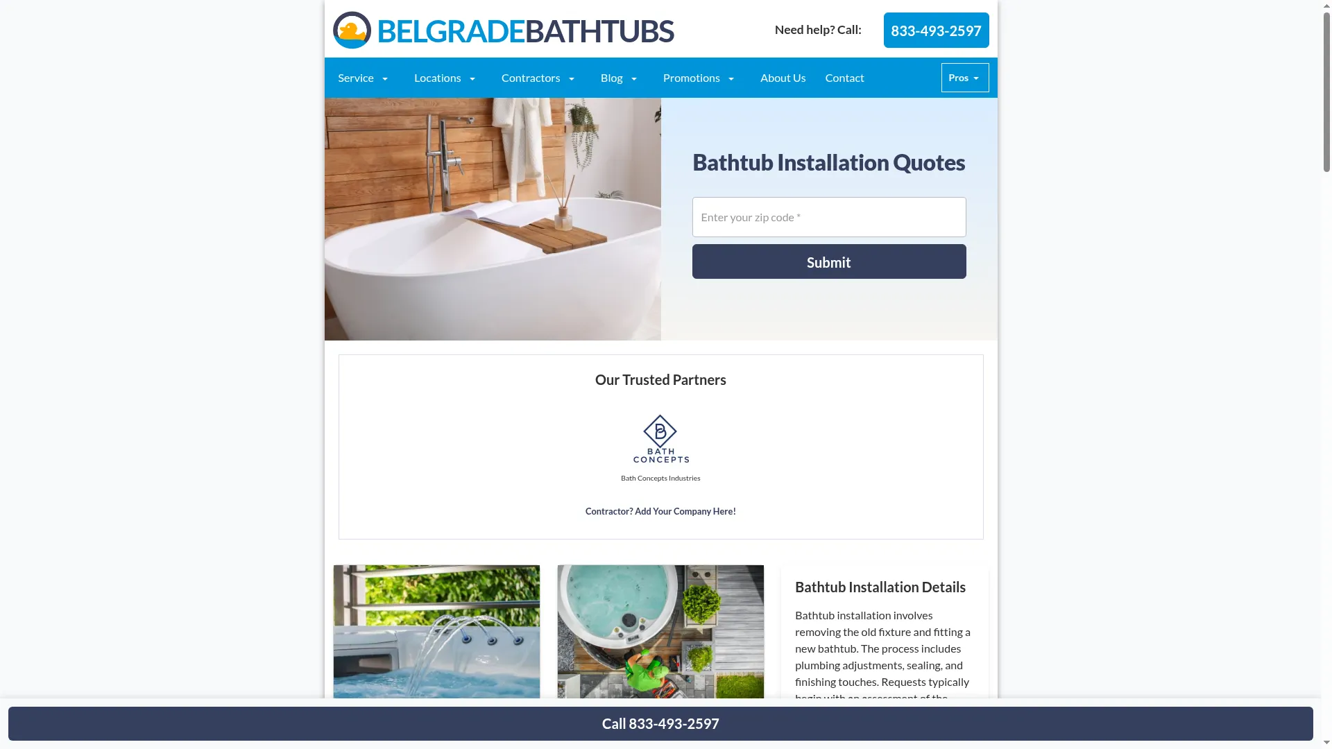 Belgradebathtubs.com