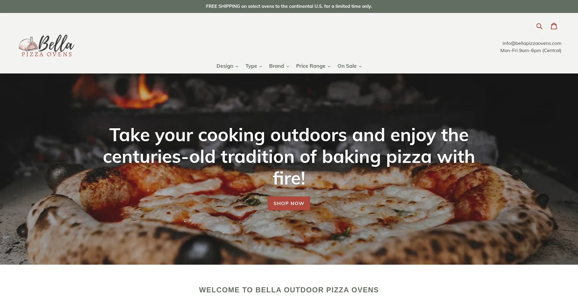 Bellapizzaovens.com