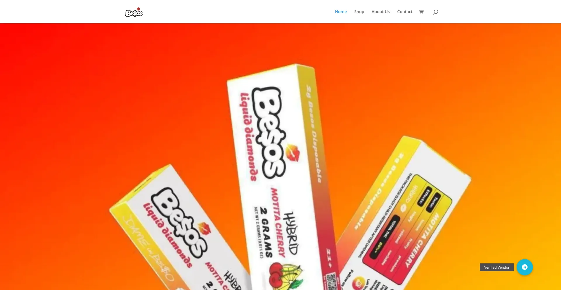 Website screenshot of Besoscart.com