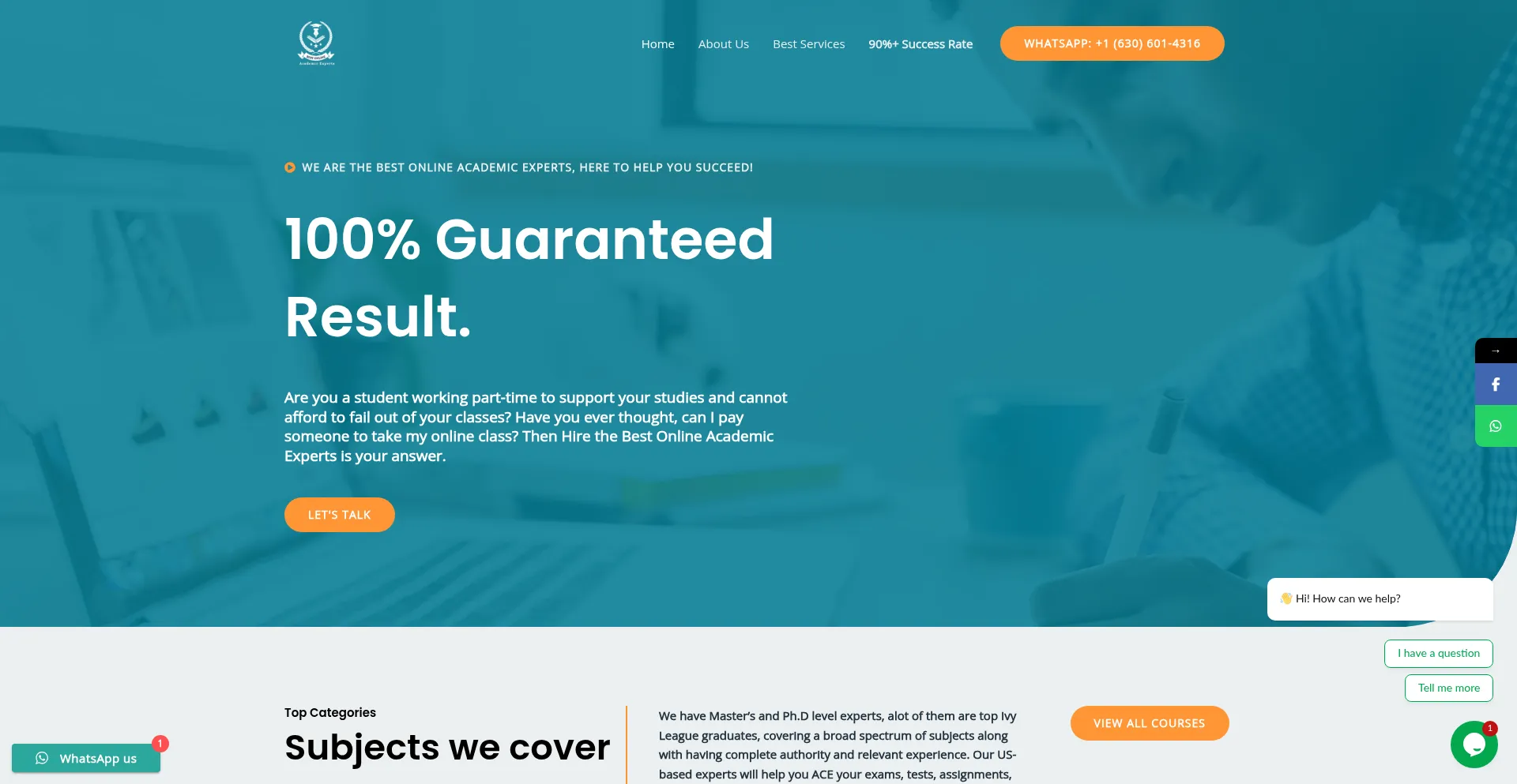 Bestonlineacademicexperts.com