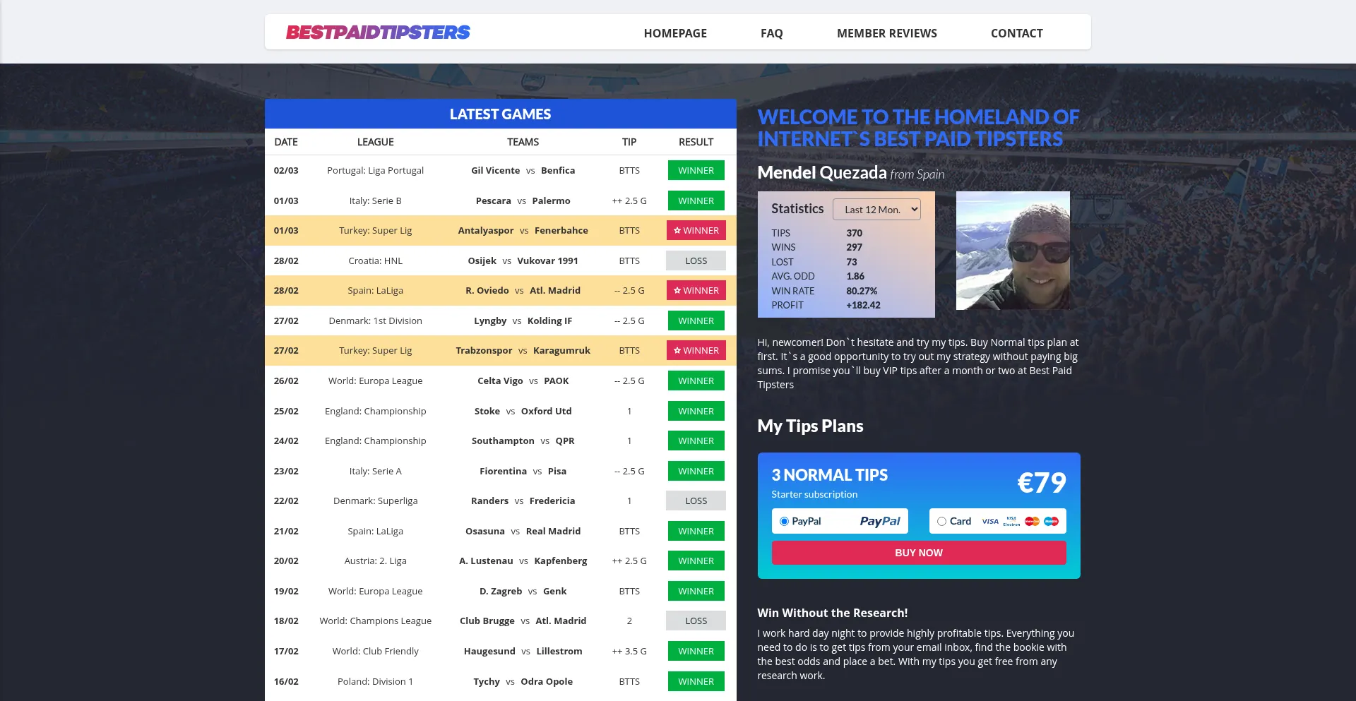 Bestpaidtipsters.com
