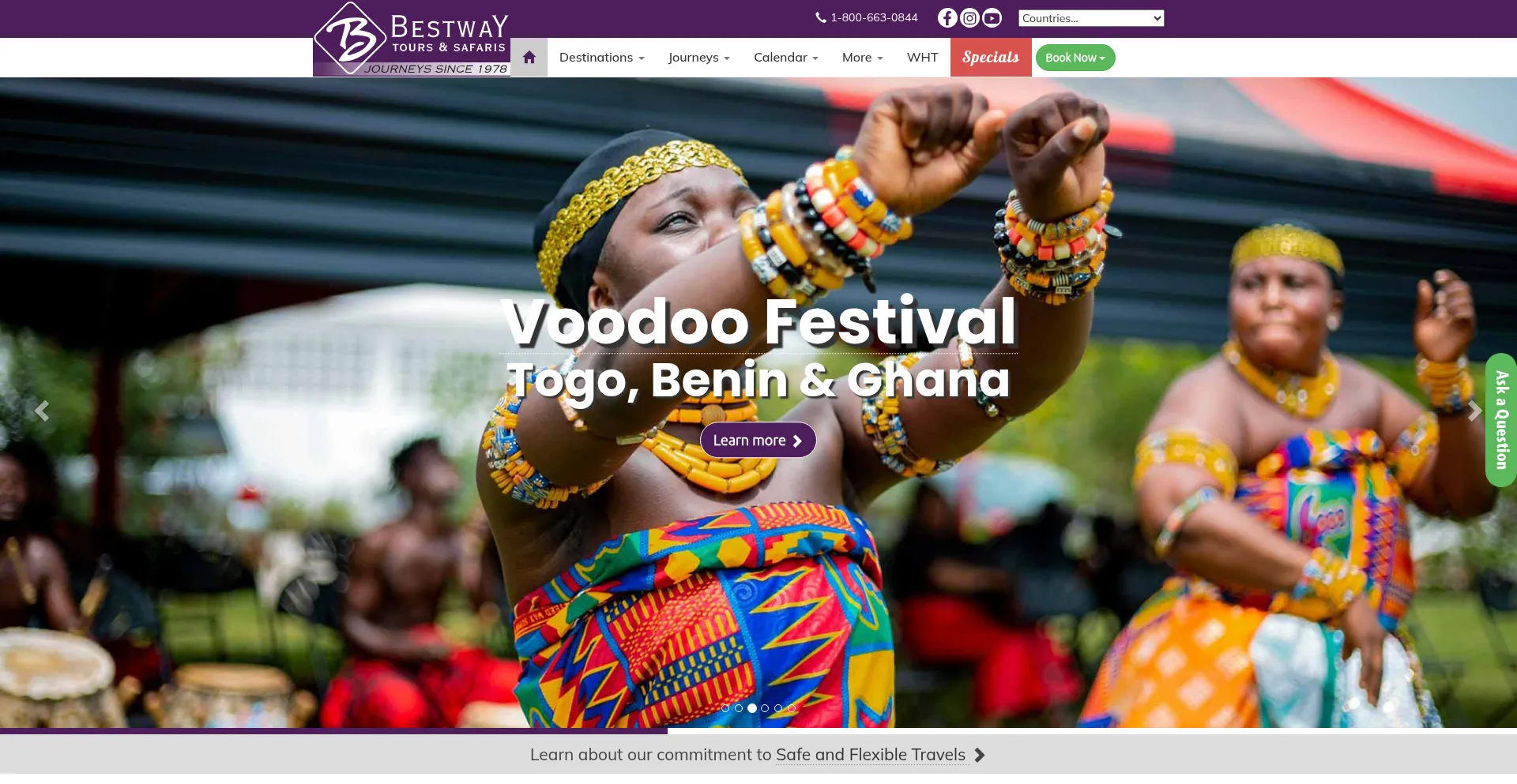 Website screenshot of Bestway.com