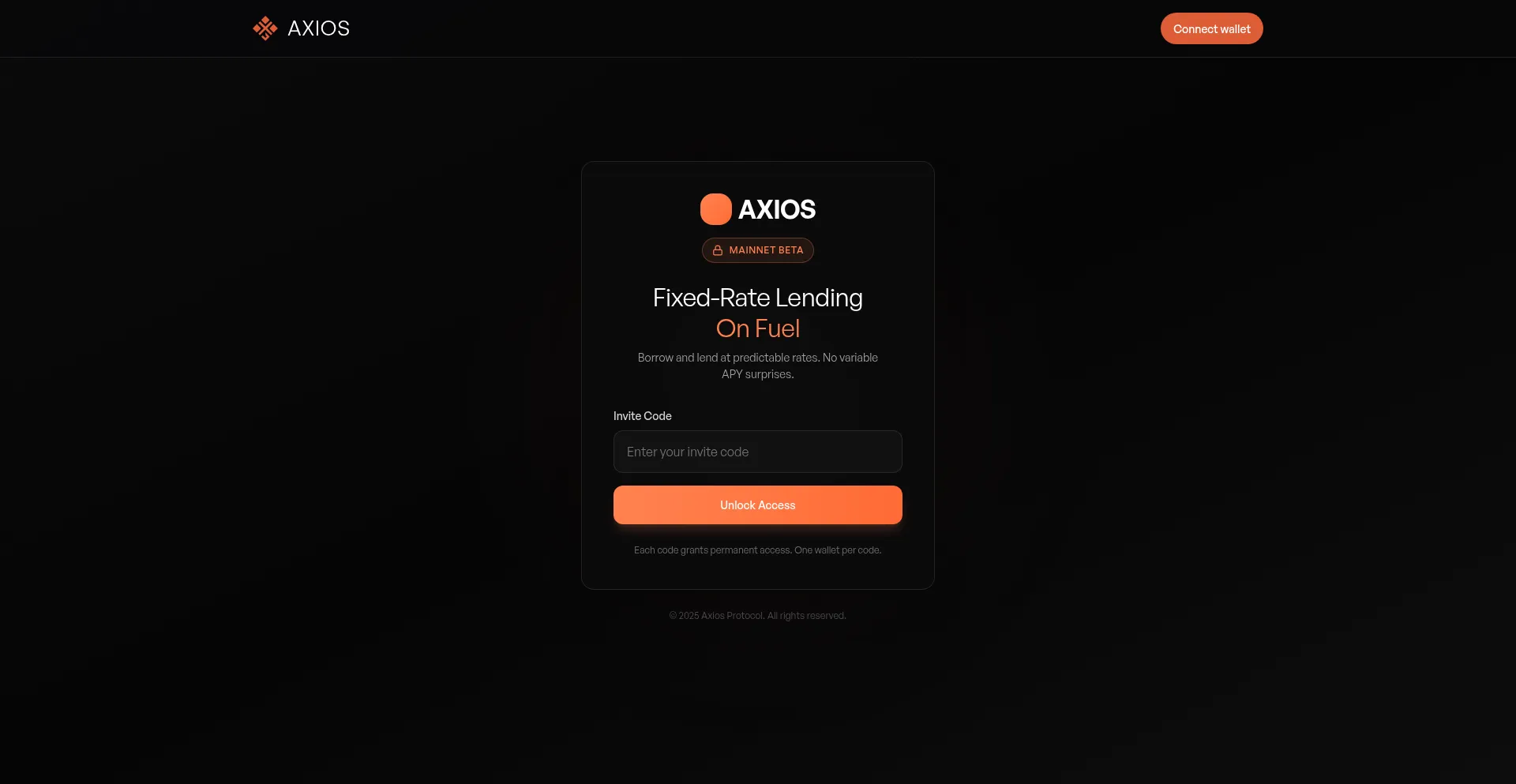 Beta.axiosfinance.xyz