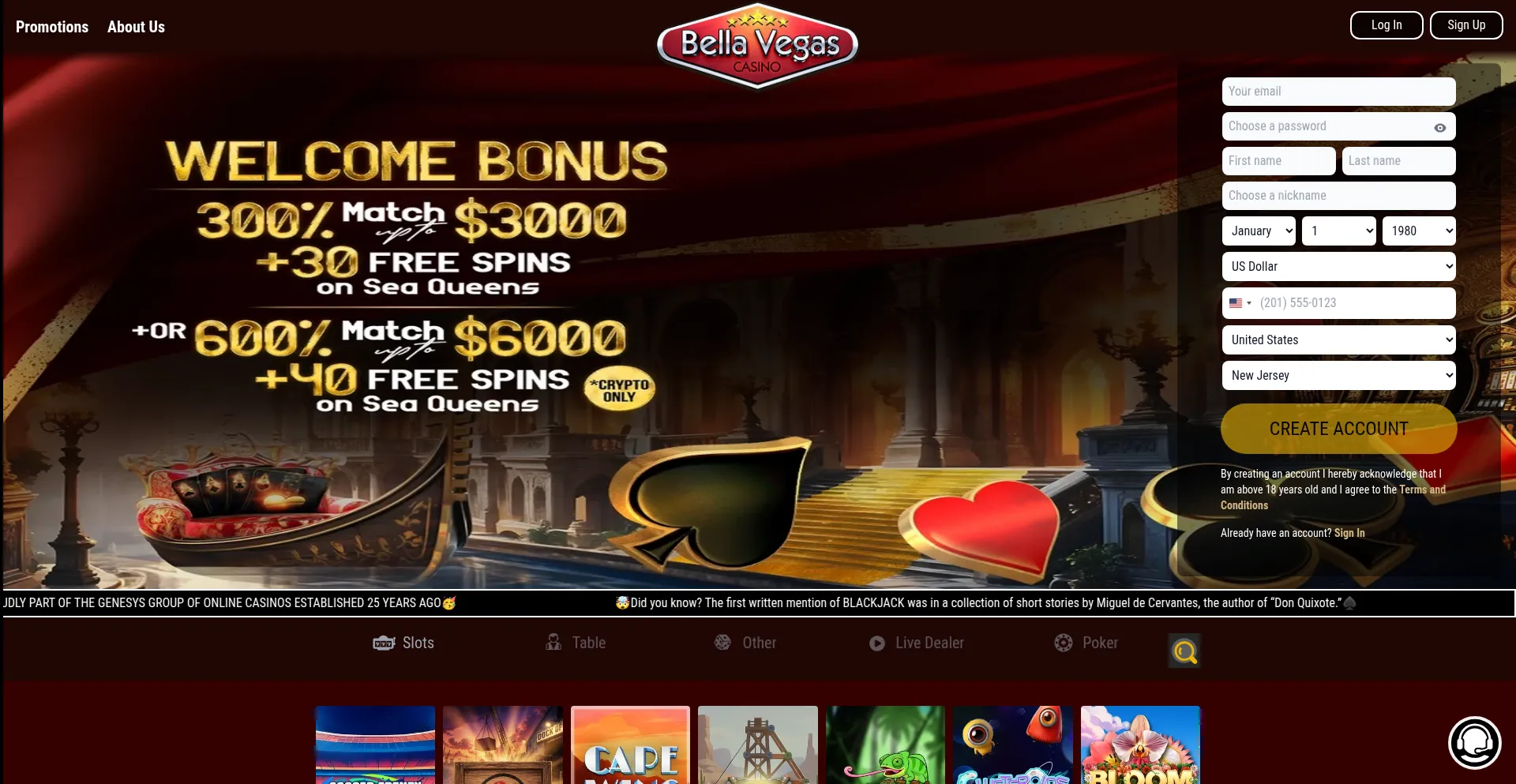 Betbellavegas.com