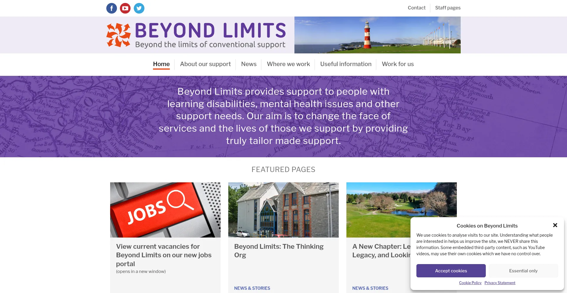 Beyondlimits-uk.org Screenshot