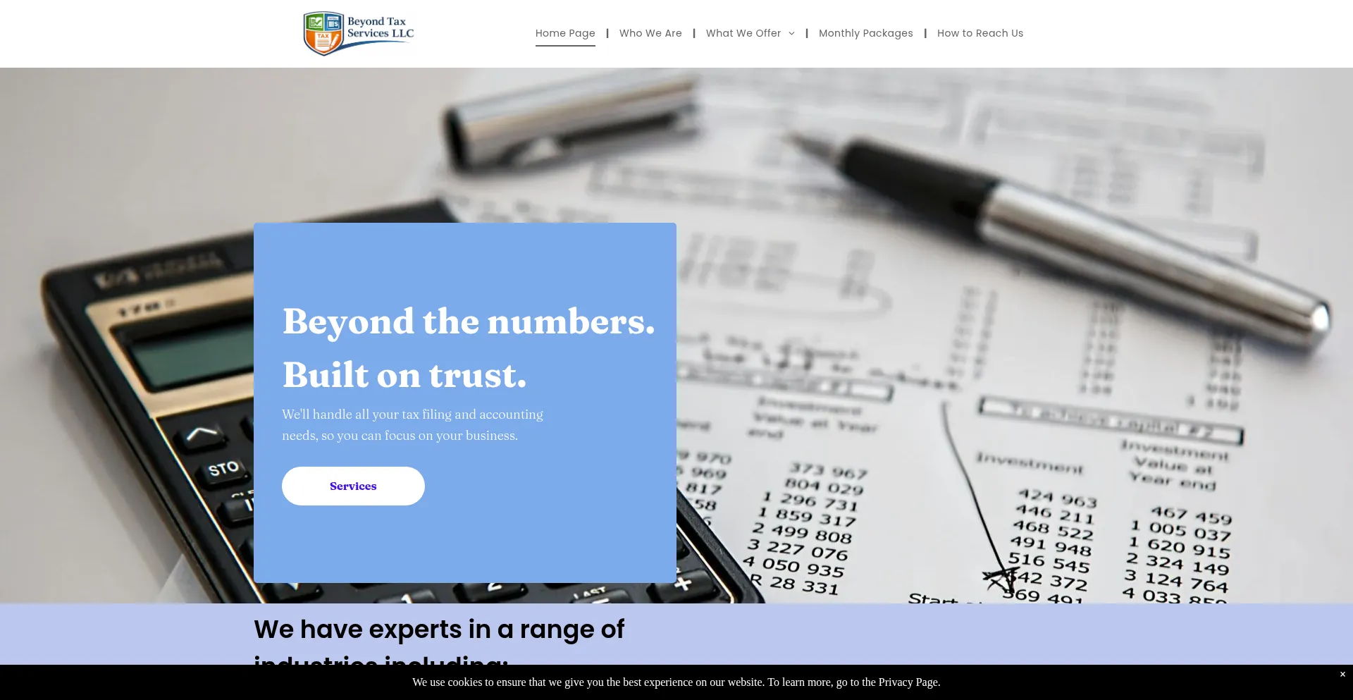 Beyondtaxservices.org