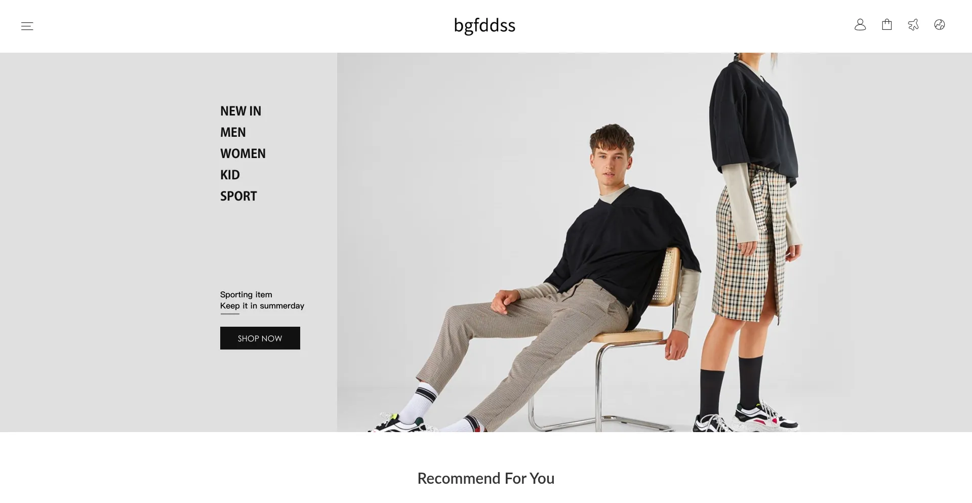 Website screenshot of Bgfddss.com