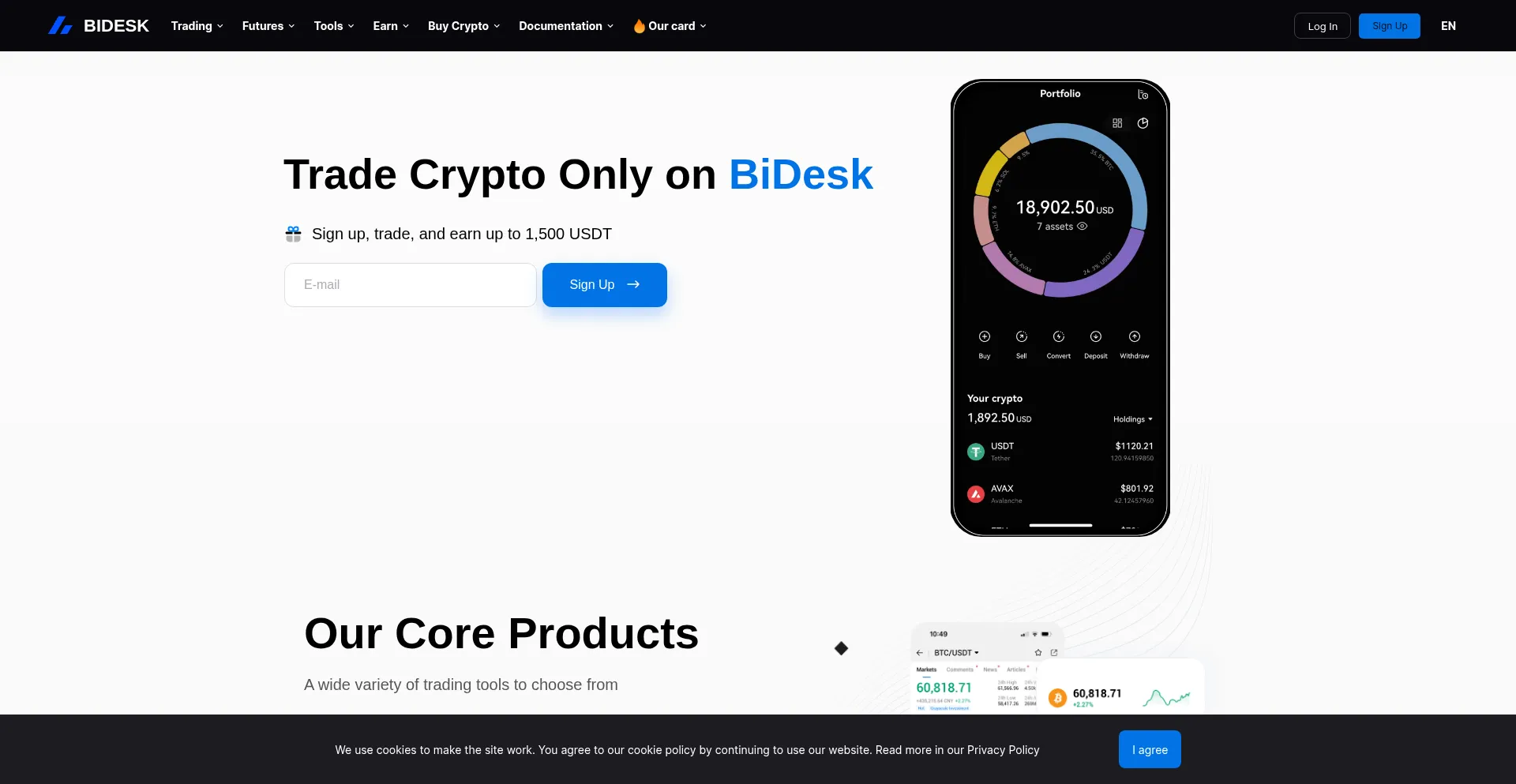 Bidesk.io