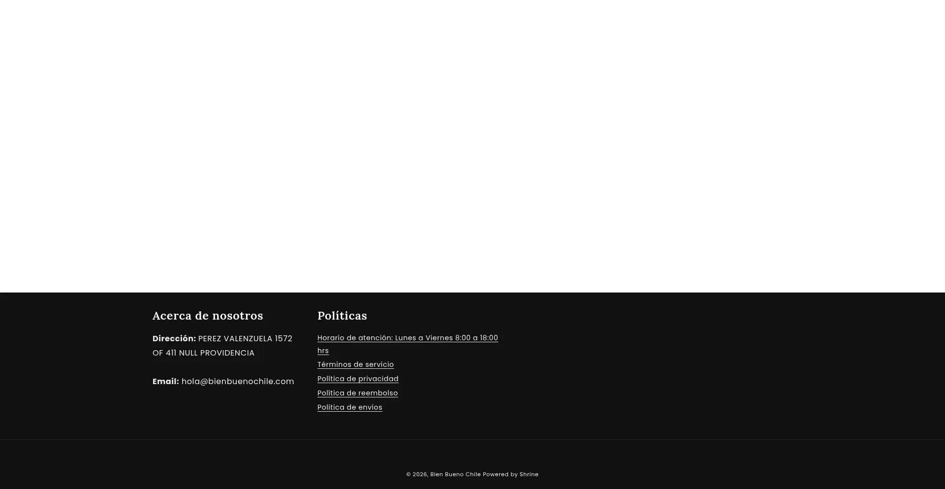 Bienbuenochile.com