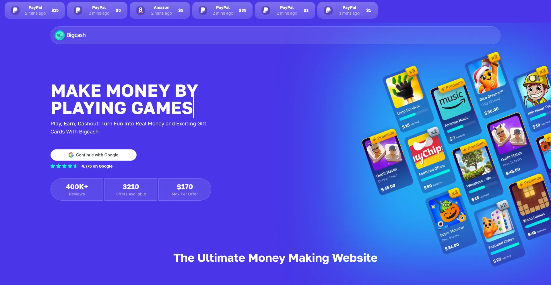 Bigcashweb.com é Seguro e Confiável?