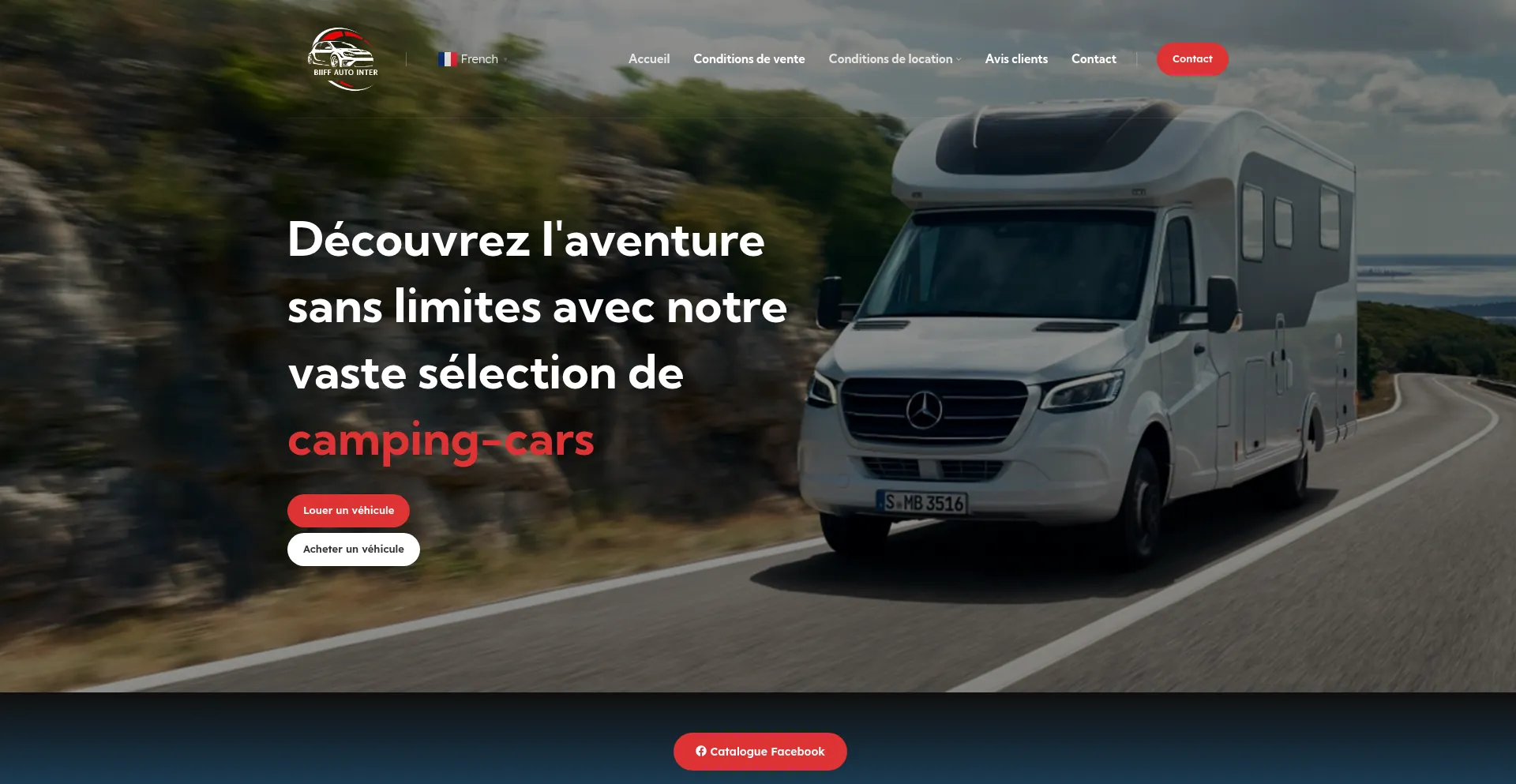 Website screenshot of Biiff-auto-inter.com
